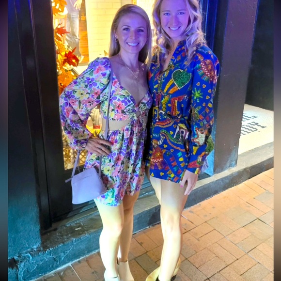 Red Dress Boutique Dresses & Skirts - Cute floral romper
